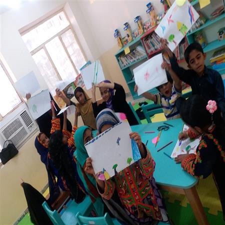 برنامه نقاشی دربخش کودک